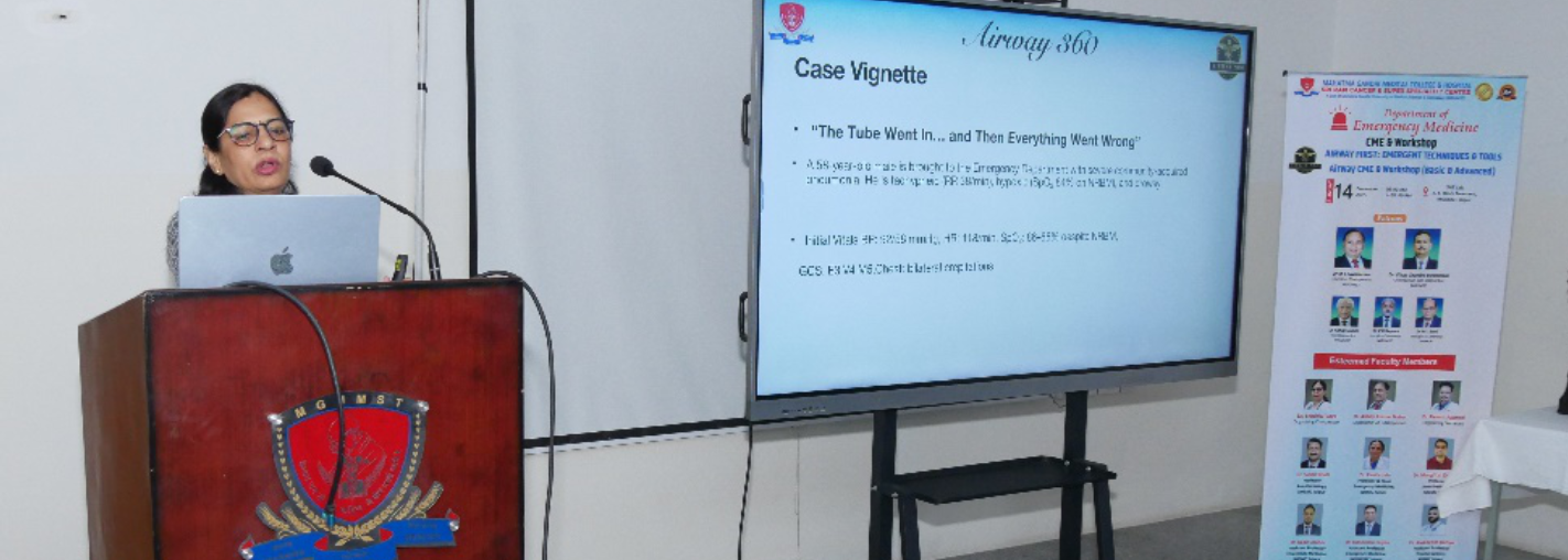 Airway 360 Airway First: Emergent Techniques & Tools (CME cum Workshop)
