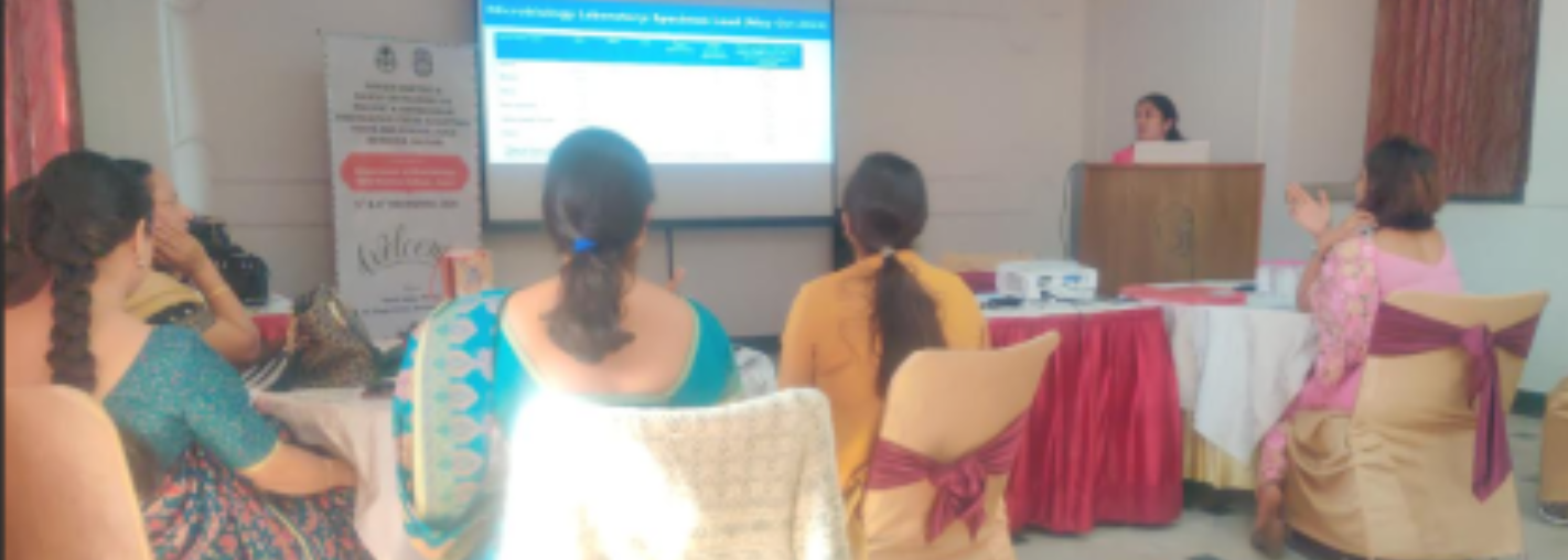 Dr Shaveta Kataria attended state AMR Surveillance meeting on behalf of the department.