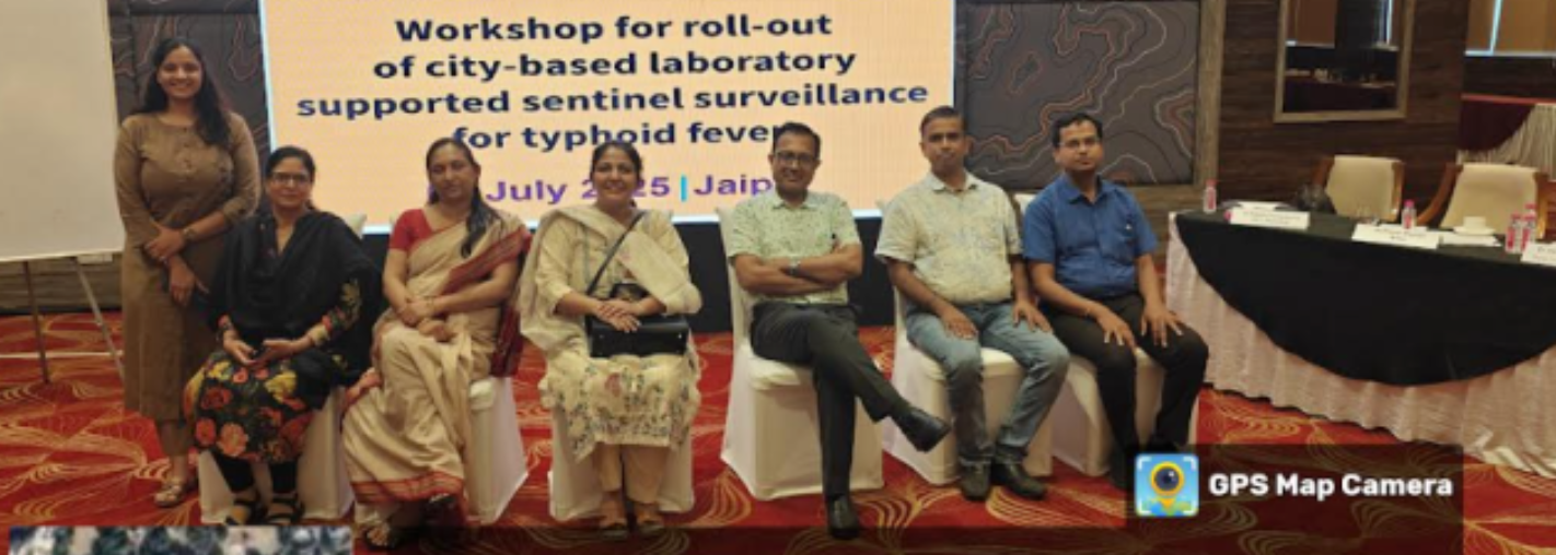 Dr Shaveta Kataria delivered a lecture on Typhoid fever Surveillance CME organized by WHO and department of Paediatrics.