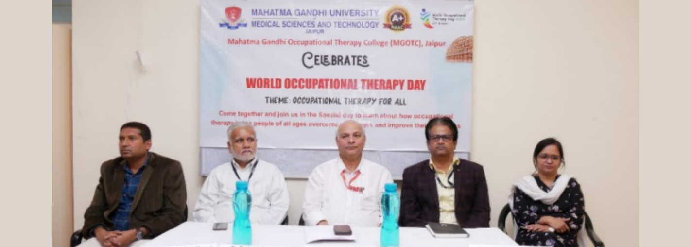World Occupational Therapy Day, October, 2024
