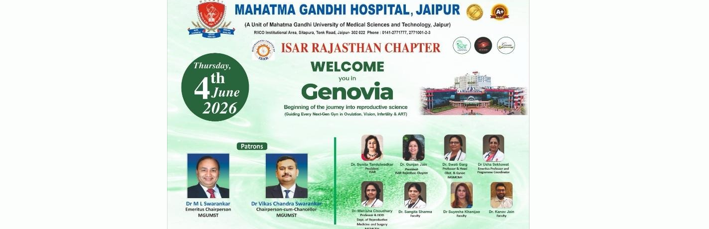 CME ISAR Rajasthan Chapter, GENOVIA
