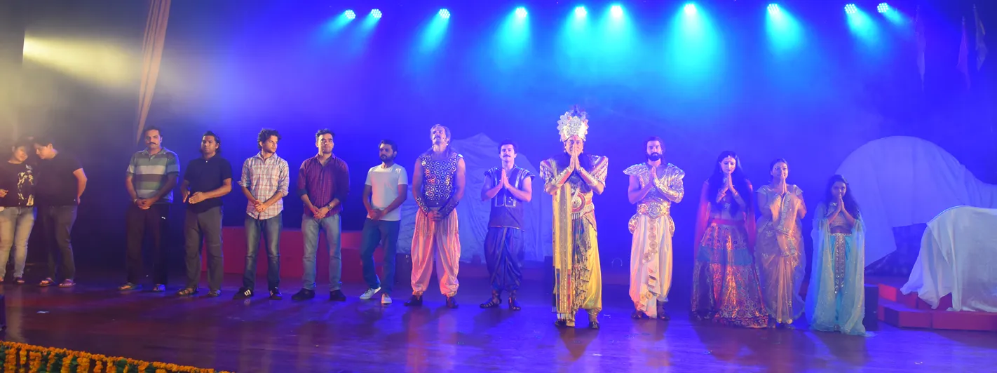 Performance by Shri Atul Satya Kaushik & Former Member of Parliament Shre Nitish Bhardwaj Hindi play Chakravyuh